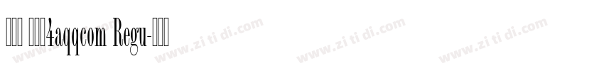 黄引齐 细稀圆4aqqcom Regu字体转换